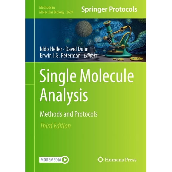 Methods in Molecular Biology Single Molecule Analysis: Methods and Protocols, Book 2694, (Hardcover)