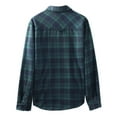thumbnail image 4 of Long Sleeve Shirts for Men Button Down Fleece Lined Flannel Shirt Jacket with Pocket Brushed Soft Tops Winter Casual Plaid Shirt, 4 of 9