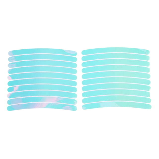 20 Pcs Calcomanías para Llantas en Arco para Decoración de Llantas de Automóvil de 14-22" Láser Luminosa PET