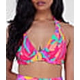 thumbnail image 4 of Printed Muse Halter Bikini Top Swimsuit, 4 of 6