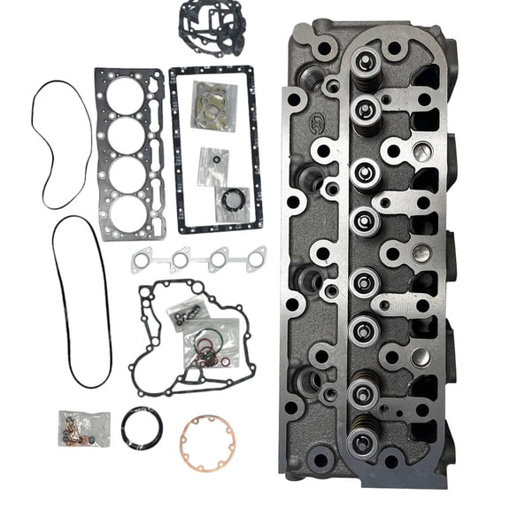 KT Parts Complete Cylinder Head w/Valves Full Gasket 1G091-03044