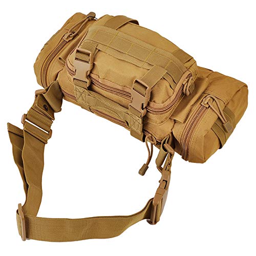 Trido Hunting Fanny Pack Tactical Military Molle Duffel Sling Bag Small
