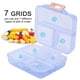thumbnail image 3 of 7 Rejillas Portátil Medicina Tableta Píldora Caja Organizadora, Durable PP Material Viaje Amigable, Multi Funcional, Adecuado Para Píldoras, Joyería Y Dulces, 3 of 7