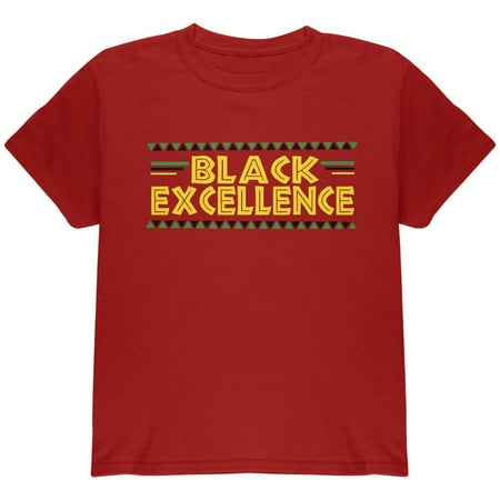 - Black History Month Excellence Pan African Colors Youth T Shirt
