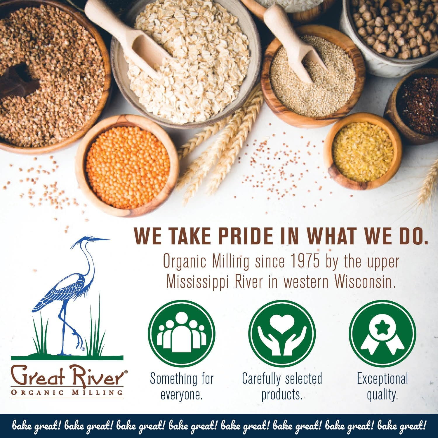 Great River Organic Milling Organic Gluten Free Buckwheat Flour  Gluten-Free Flour Alternative  Non-GMO, Kosher, USDA Organic  Ideal for Crepes, Pancakes, Waffles, Baking & More  25 Lb Pack of 1
