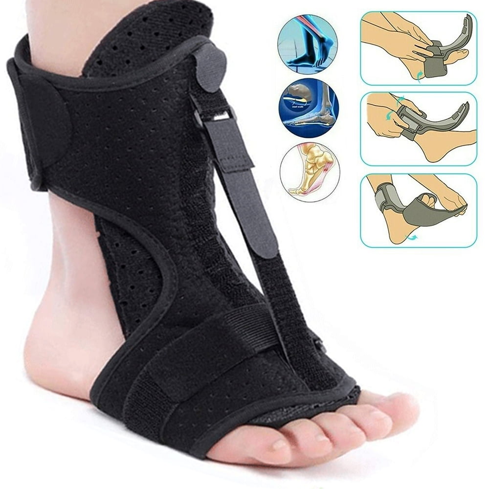 Foot Up AFO Foot Drop Brace Adjustable Ankle Foot Orthosis Support for Men  & Women and Kids - Improve Walking Gait, Achilles Tendon, Hemiplegia,  Stroke & Pain Relief - Comfort fit for