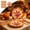 A, variant on YingYouFu 16PC Happy Friendgiving Paper Plates,7In Autumn Pumpkin Maple Leaf Theme Dessert Plate for Cake Pizza Disposable Party Decoration Supplies for Friendsgiving Thanksgiving Party Supplies
