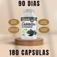 thumbnail image 4 of Carbon Activado 100% Puro (180 Capsules 500mg) |ORGANICO | NATURAL | Para 90 Dias | Activated Carbon- BioHerb BioHerb. 180 DIAS, 4 of 6