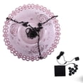 thumbnail image 2 of 2026 Solar Cascade Hanging Bird Bath Fountain, Solar Powered Hanging Bird Bath Fountain, Outdoor Cascading Bird Bath Water Fountain for Garden Patio Yard Backyard, 2 of 5