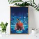 thumbnail image 4 of Ralph Rompe Internet Kits de Pintura de Diamantes para Adultos 5D DIY Diamond Art Kits Full Drill Diamond Dots para Regalo Decoración de Pared y Relajación Artes de Gemas 20*30cm, 4 of 6