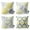 Yellowgray, variant on Phantoscope Season Series Decorative Throw Pillow Covers, Spring Green Tree, 18" x 18", Set of 4
