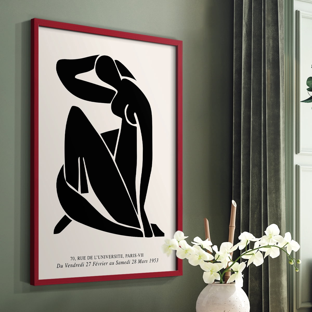Matisse LVI Framed Print - Solid Wood