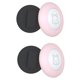 thumbnail image 1 of Soporte para Collar de , para Air Tag Collar Holder Compatible con GPS Tracker, Paquete de 4 Fundas Negro Y Rosa, 1 of 8