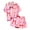 Pink, variant on Luvoko Child Pajamas Casual Bow Tie Printed Pajamas For Girls Cute Fashion Outfits Kids Outfit Big Blankets for Baby Girl Pants Hoodie Checke Crop Tops Girls 2t Clothes I Woke up This Cute Spearmint