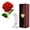 Red, variant on GENEMA 24K Plated Gold Dipped Rose Dried Flower Kit with Gift Box and Dispaly Stand for Valentine's Day Wedding Anniversary Rose Flower Gift