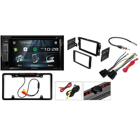 - Kenwood DDX24BT 6.2-Inch Double DIN In-Dash Bluetooth With Cache Nightvision Camera And DASH INSTALLATION KIT WIRING HARNESS ANTENNA for Buick Cadillac Chevrolet Gmc Hummer Isuzu Pontiac 2