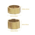 thumbnail image 2 of OULII Violin Bow End Part 1 Set Copper Golden Replacement Parts for Viola Accessories, 2 of 7