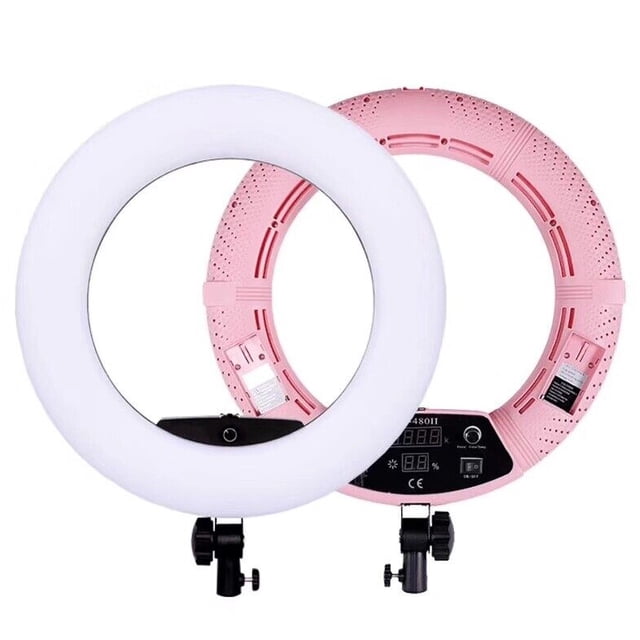 Yidoblo 18 Pouces96W FD-480II 5500K Lampe Anneau à DEL à Intensité Réglable pour Beauté pour Selfie Youtube