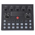 thumbnail image 1 of OULII Voice Changing Device 1Pack Black Electronic Components Mini Game Live Sound Card For Adults Back to School, 1 of 8