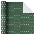 thumbnail image 2 of Minirollo de papel de regalo WRAPAHOLIC, 43 x 10 m, color verde y rosa, 2 of 7