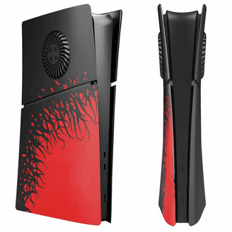 NOWSKINS PS5 Slim Faceplate Disc Edition, Spider-Man Inspired