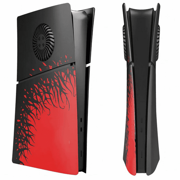 Cover Faceplates for PS5 Slim Digital Edition with Cooling Vent, Precision Fit, Anti-Scratch, Easy to Install, Hard Shockproof Cover Face Plate Cover Side Plate Shell for PS5 Slim Accessories