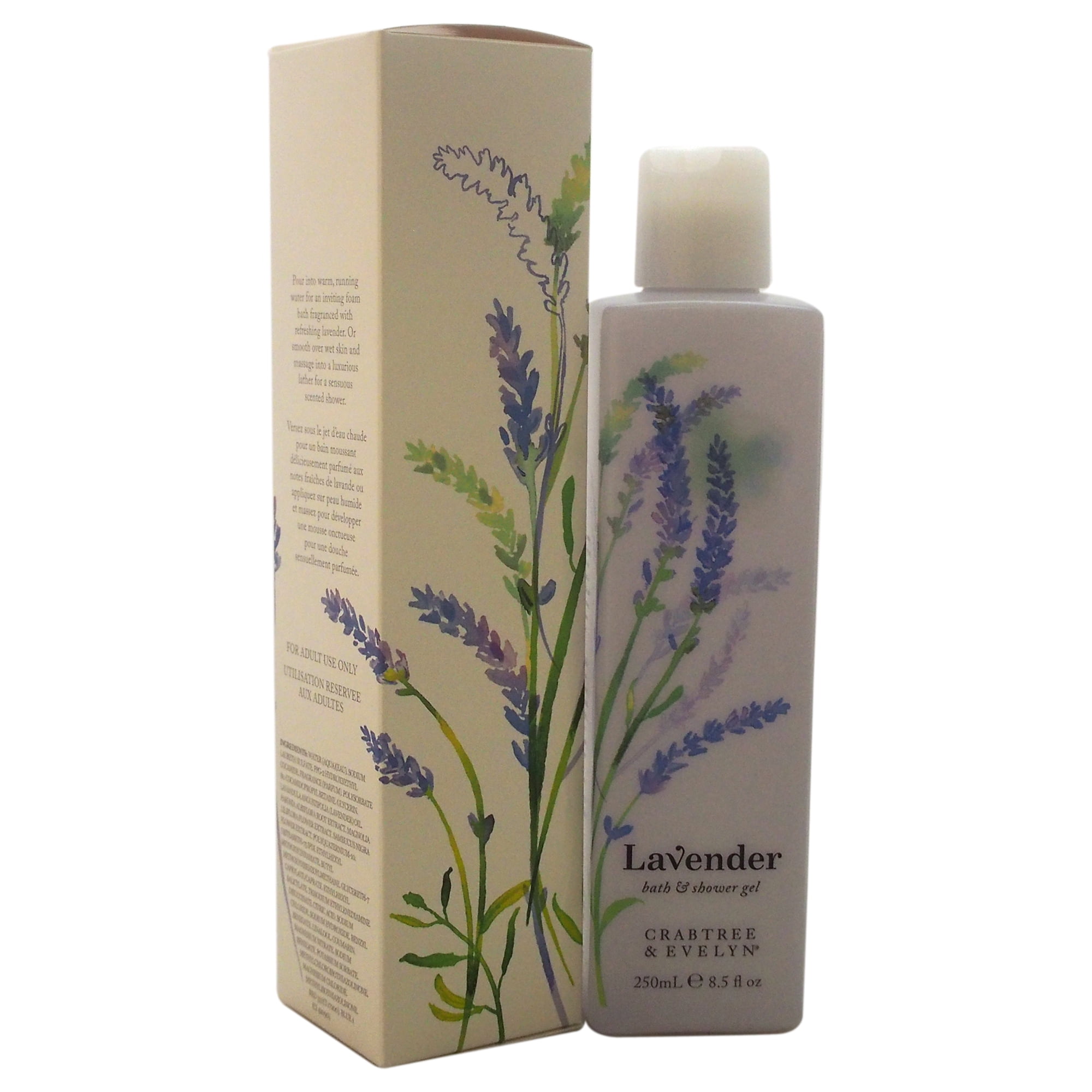 Crabtree & Evelyn Crabtree & Evelyn Lavender Bath & Shower Gel, 8.5 Oz