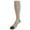 Khaki, variant on Dr. Scholl's Over The Calf Compression Work Sock (1 Pair) (Men)
