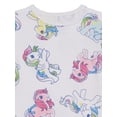 thumbnail image 2 of My Little Pony Baby Bodysuits with Short Sleeves, 2-Pack, Sizes 0/3M-24M, 2 of 3