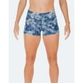 thumbnail image 3 of Women Premium 3" / 5" Inseam No-Ride Compression Active Workout Booty Shorts Running Yoga Volleyball Crossfit, 3 of 7