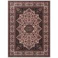 thumbnail image 6 of Lochas Vintage Accent Rugs Distressed Print Area Rug Low Pile Carpet for Living Room Bedroom Home Decor,Brown,5'x7', 6 of 6