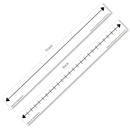 UPC: 0819852010644 | Learning Advantage F.U.N. Student Empty Number Line Set of 10 (CTU7997)