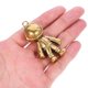 thumbnail image 5 of KAKOWELY 1Ud Llavero Colgante Dorado De Cobre Para De Llaves Y Bolsos, 5 of 6