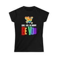 thumbnail image 3 of Be You LGBT Flag Gay Pride Month Lesbian Transgender Rainbow Shirts for Women, 3 of 8