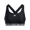 thumbnail image 4 of Under Armour Women's Project Rock Crossback Mid Impact Sports Bra, 4 of 7