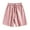 Pink, variant on Turilly Men's Summer Shorts Big And Tall Jean ShortsSummer Leisure Sports Elastic Waist Drawstring Pocket Shorts XL