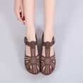 thumbnail image 3 of Sandales Confortables pour Femmes, Dames et Filles, Cheville Ajourée, Bout Rond, Semelle Souple, Chaussures, 3 of 9
