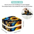 thumbnail image 5 of Starry Sky Travel Portable Square Jewelry Display Necklace Organizer Storage Box, 5 of 6