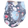 thumbnail image 3 of Pañal de tela estampado reutilizable para bebé, pañal infantil ajustable lavables suaves, pañalBL050, 3 of 5
