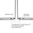 thumbnail image 3 of Dell XPS 13 9310 Touchscreen Laptop 13.4-inch UHD+ Thin and Light, Intel Core i7-1195G7, 16GB LPDDR4x RAM, 512G SSD, Intel Iris Xe Graphics, Windows 11 Home, 1-Year Preminum Support - Platinum Silver, 3 of 5