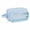 Blue, variant on OCCOA Transparent Large Capacity Pencil Case for Office and Home, Clear Slim Pen Pouch with Zipper, Minimalist Stationery Storage Organizer Bag, Black