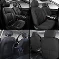 thumbnail image 7 of Front Seat Covers Fit for Lexus GX460 2008-2023, Premium Faux Leather Waterproof Breathable Anti‑Slip Seat Protectors, Black, 7 of 7