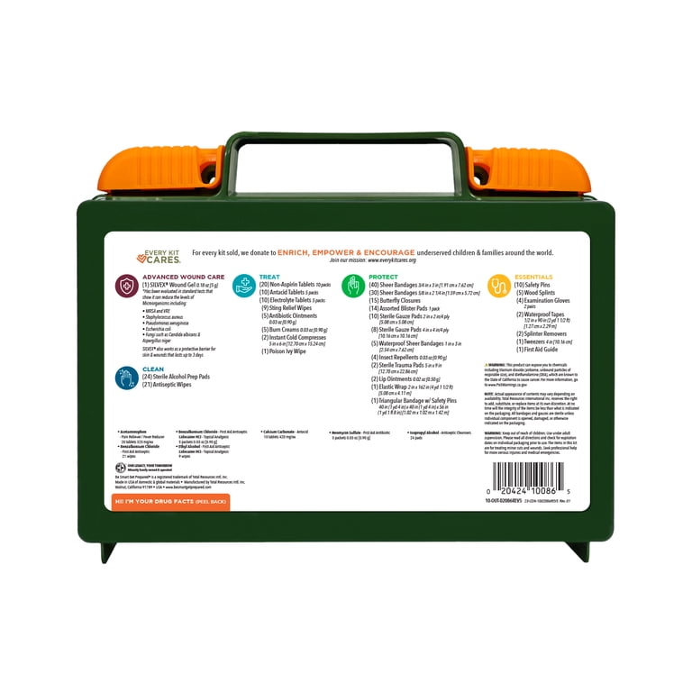 Be Smart Get Prepared Outdoor First Aid - Happy Explorer, 265