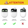 thumbnail image 2 of Funda protectora FINTIE para Google Pixel Buds Pro 2/Pro con llavero, 2 of 8