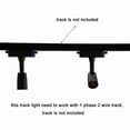 thumbnail image 4 of Adjustable Mini Track Light Black and White Single Phase Bulb Replaceable Plastic Track Light DIY Accessories, 4 of 6