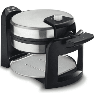 Calphalon Intellicrisp Waffle Maker, Easy Cooking, Nonstick, Dark