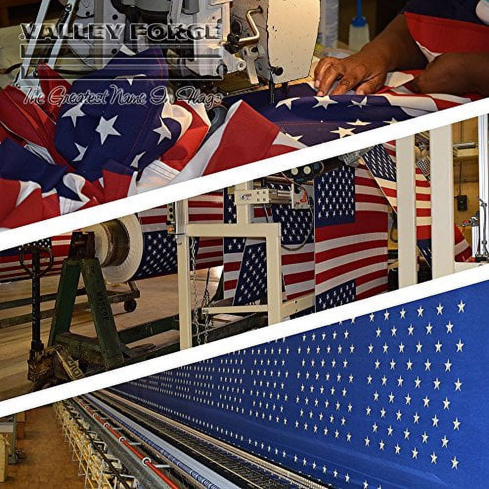 Valley Forge Perma-Nyl 4'x6' Nylon U.S. Flag