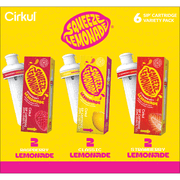 Cirkul Squeeze Flavor Cartridge Variety Pack, 6-Pack (2 Classic, 2 Strawberry, 2 Raspberry)