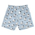 thumbnail image 7 of FORMRS Boys Swim Trunks Quick Dry Mesh Lining Beach Boardshorts, Sizes XS-XL, Blue Sheep Pattern, 7 of 7