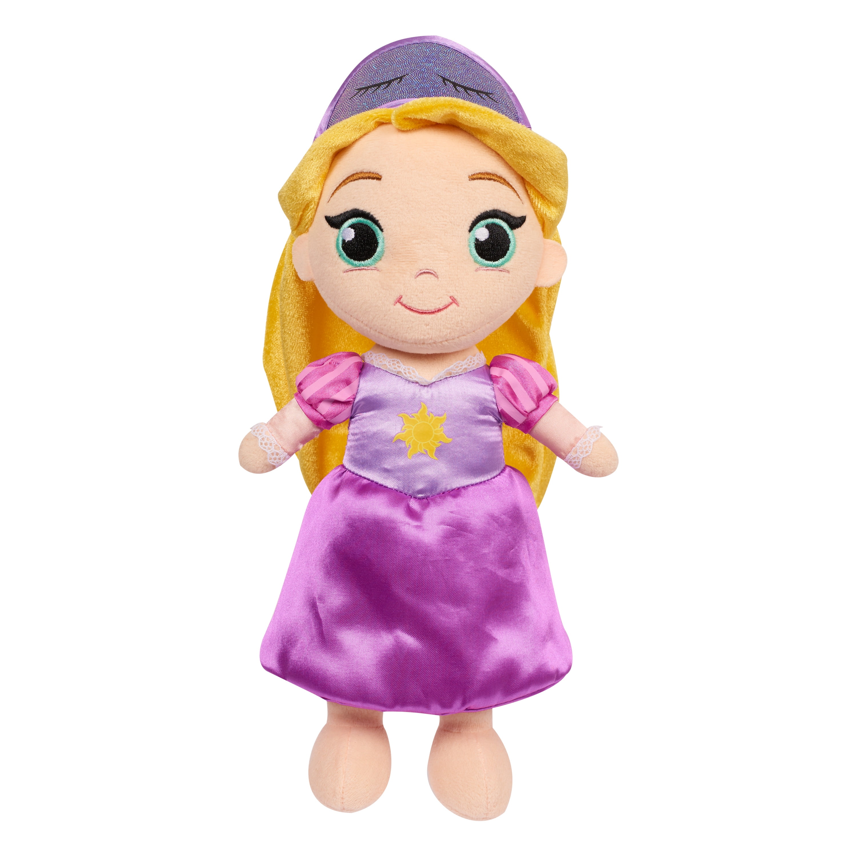 NEW Disney Magic Towel Princess Rapunzel Tangled purple with lanterns washcloth 